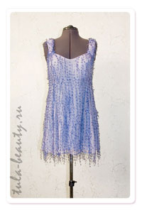 Голубое платье - Женское платье