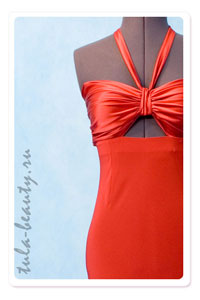 Красное платье - Женское платье