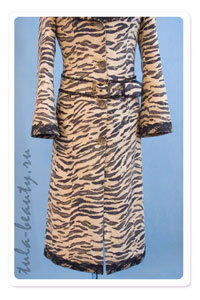 Пальто-зебра - Одежда по сезону